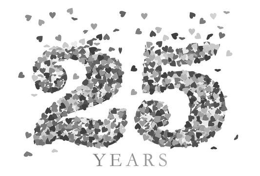 25Th Anniversary Card