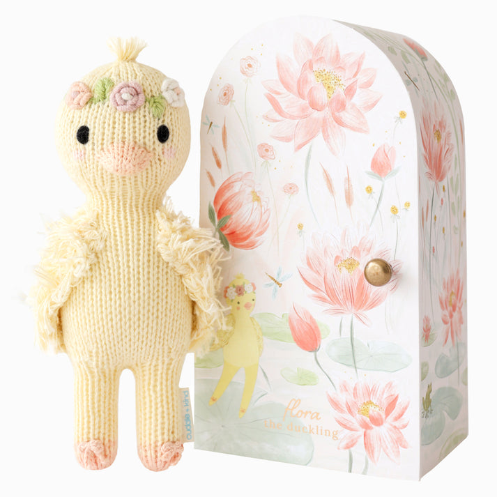 Tiny Flora the Duckling - Mauve