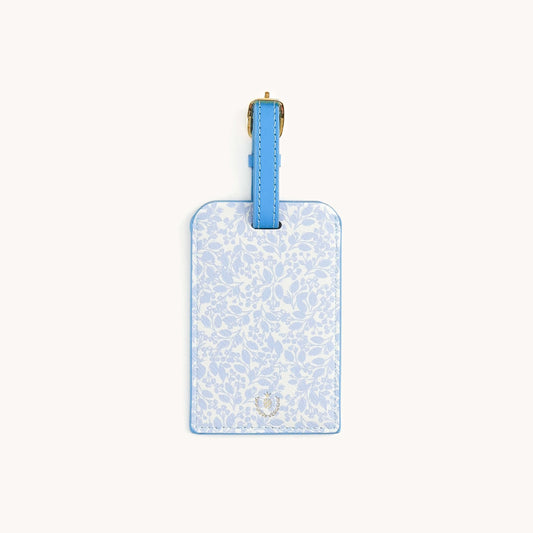 Leatherette Luggage Tag - Misty Meadow