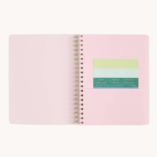 2026-2027 Large Softcover Weekly - Club Stripe