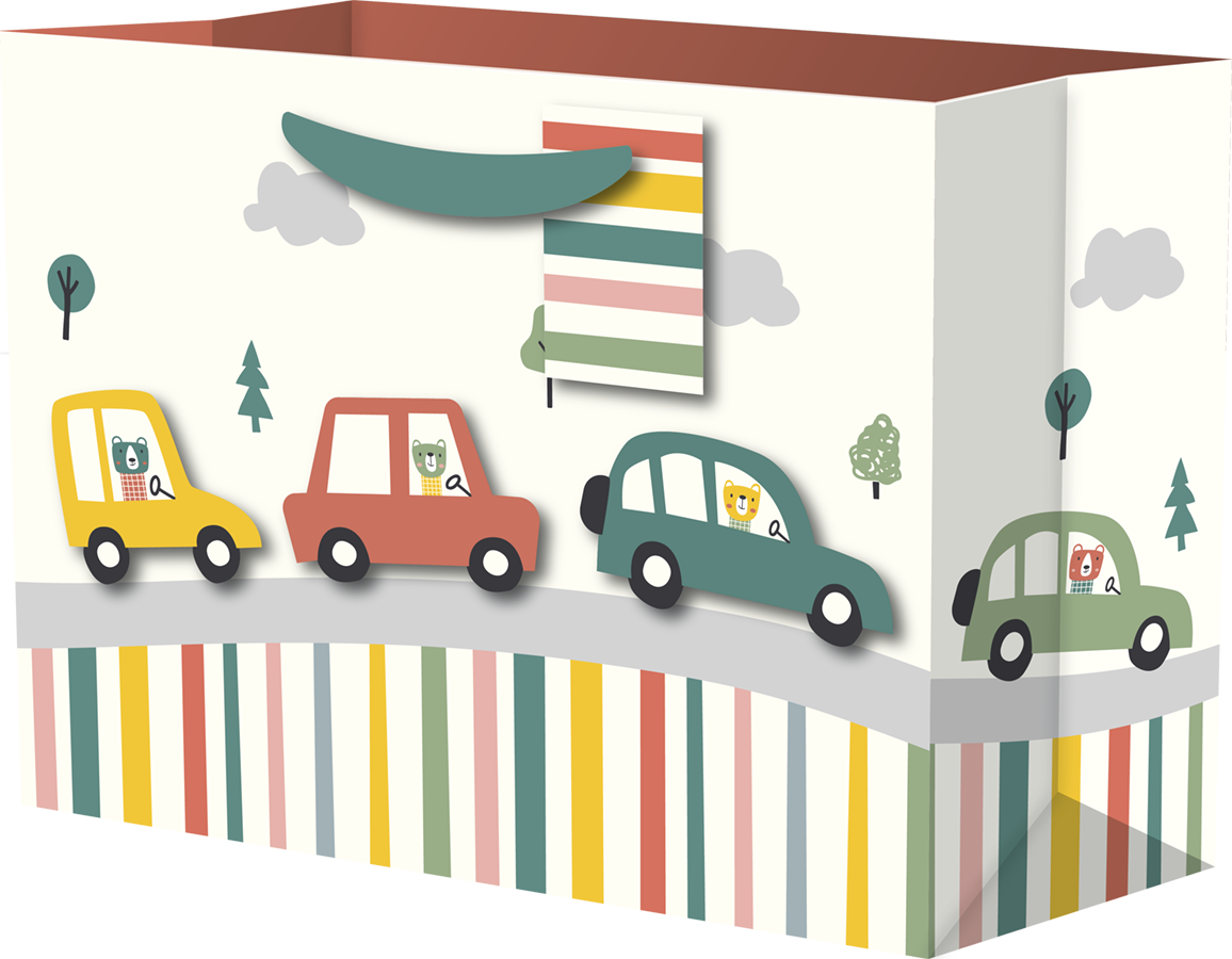 Medium Gift Bag - Always On The Go Road Map