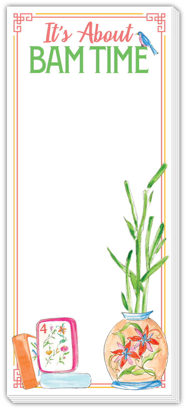 Skinny Notepad - It's About BAM Time