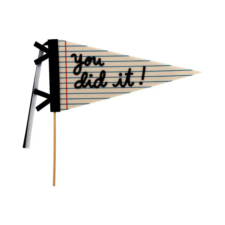 Felt Pennant Banner - You Did It