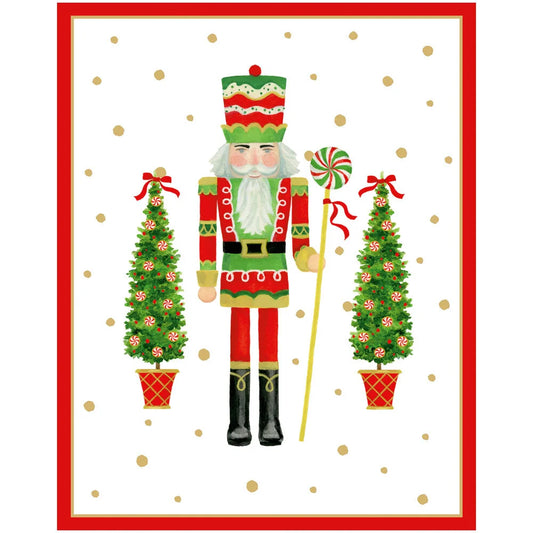 Petite Boxed Christmas Cards - Lollipop Nutcracker