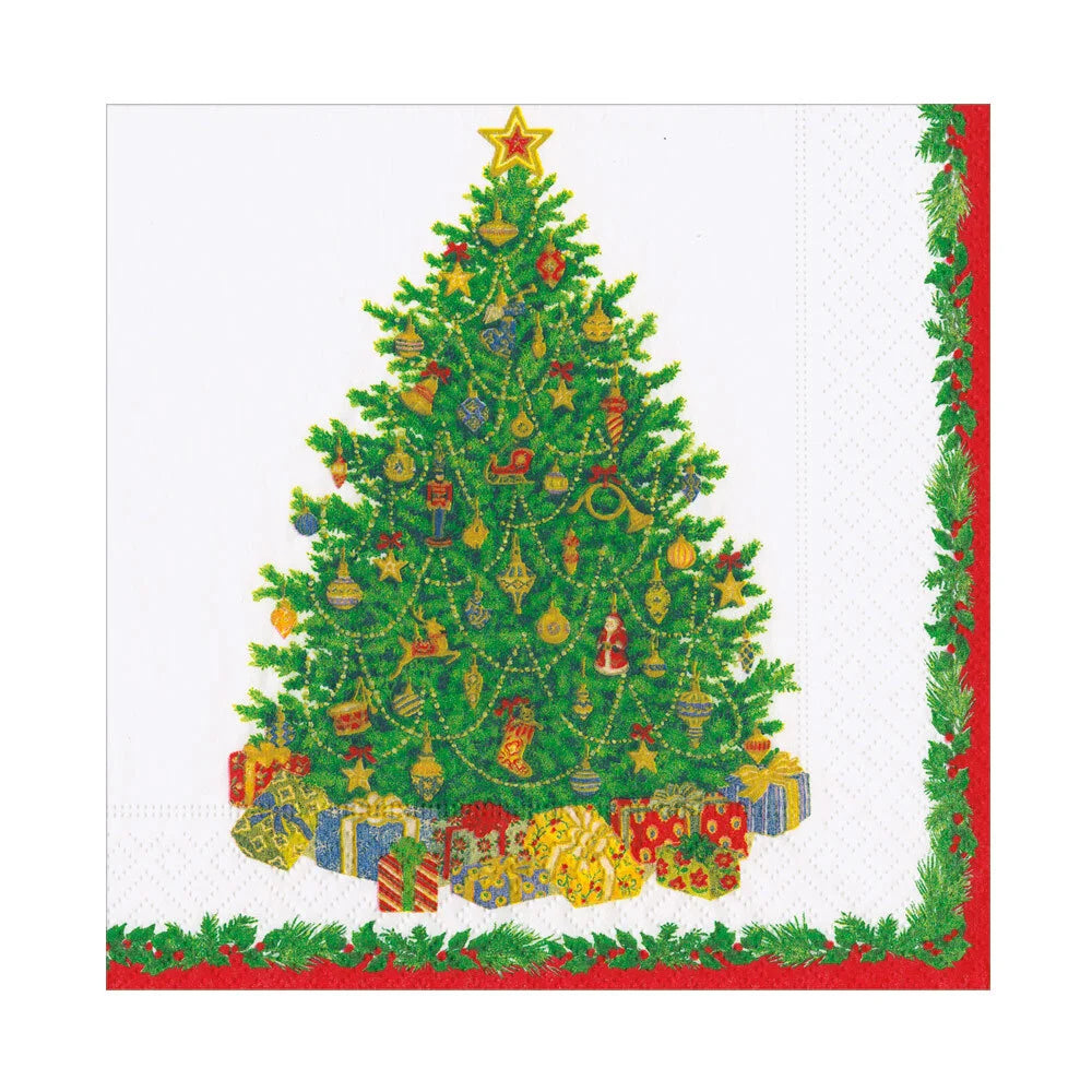 Luncheon Napkins - Christmas Tree