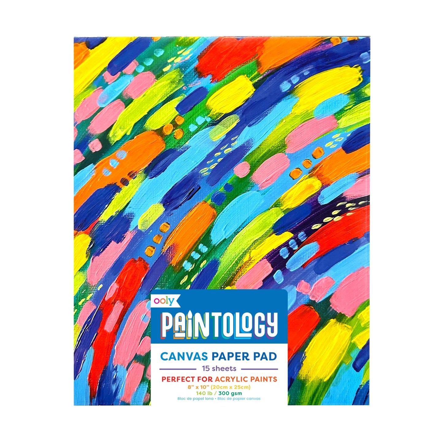 Paintology Canvas Paper Pad (8" x 10")