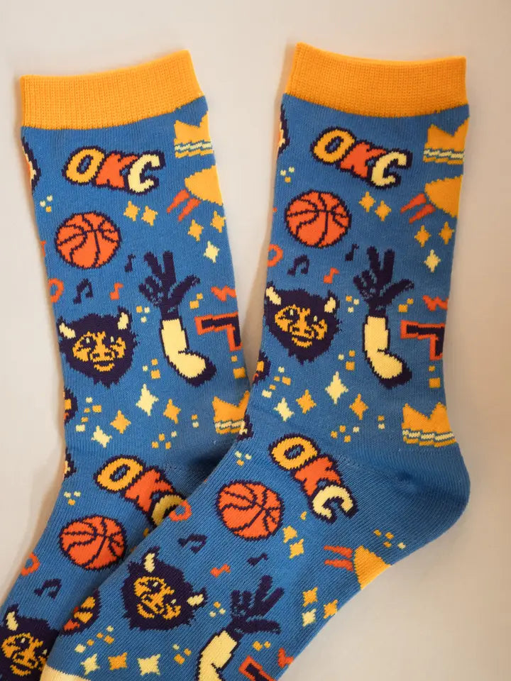 Crew Socks - Thunder Party