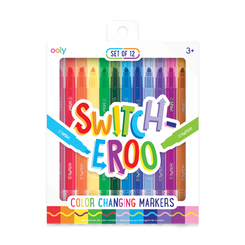Switch-eroo! Color-Changing Markers 2.0 - Set of 12