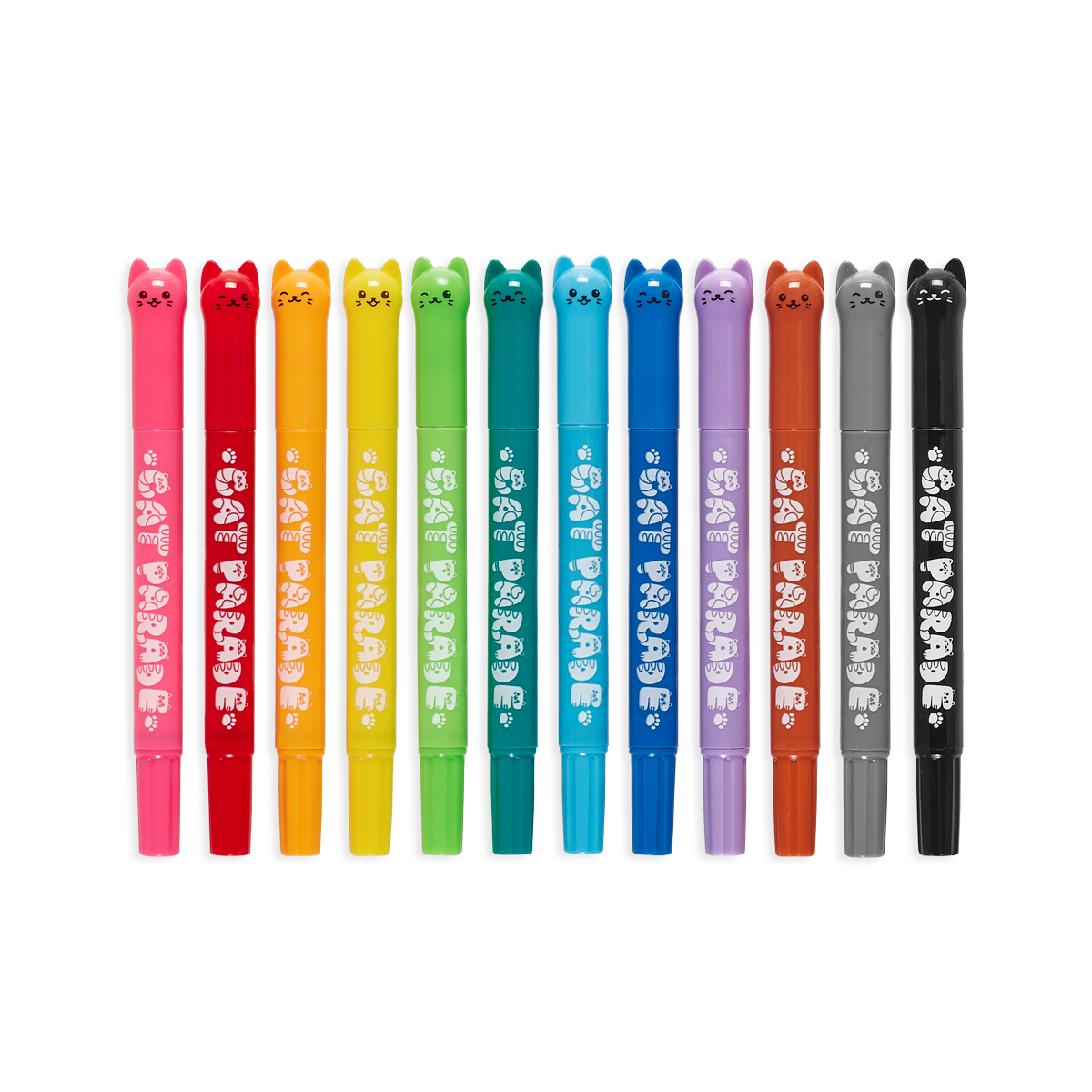 Cat Parade Gel Crayons - Set of 12