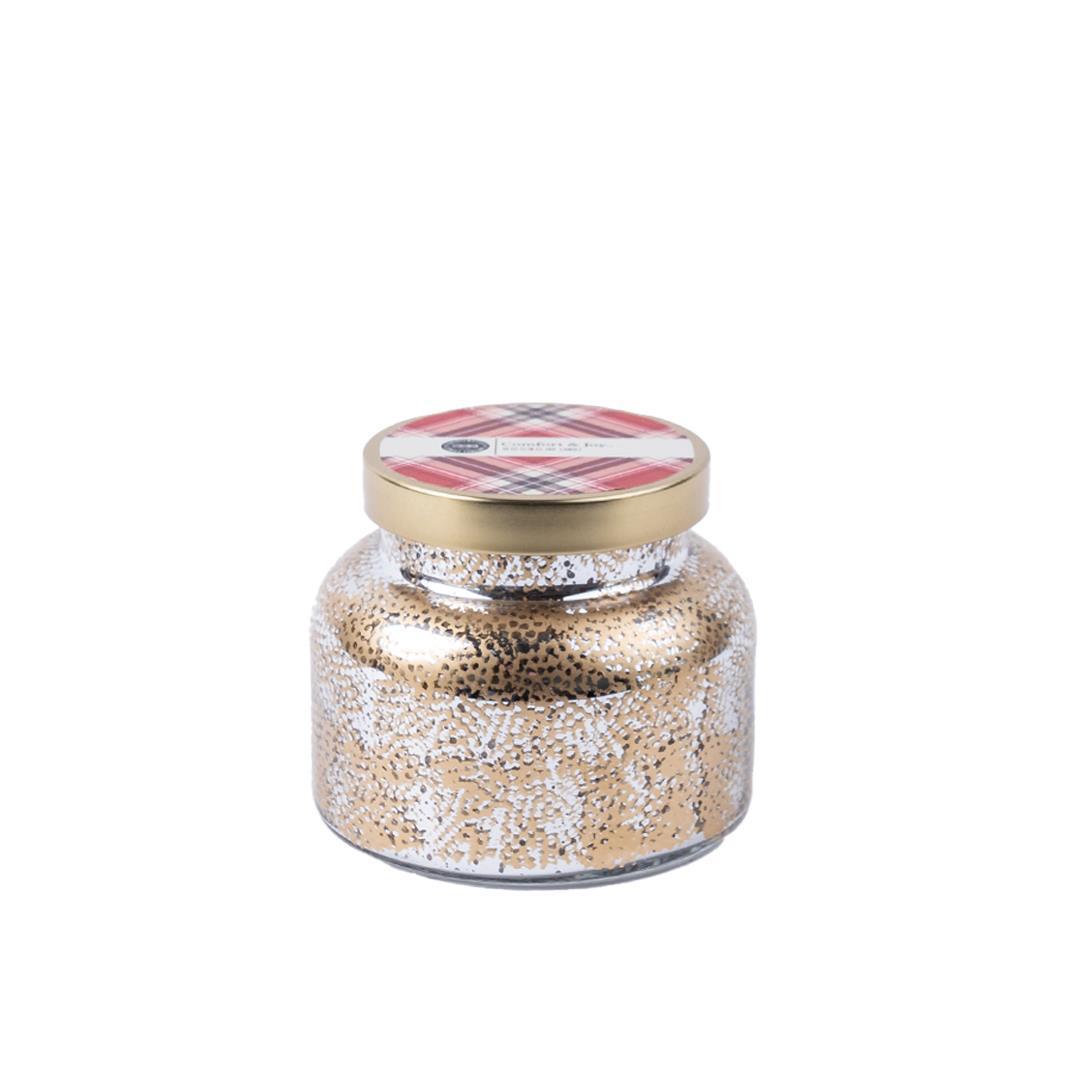 Holiday Mercury Jar - Comfort & Joy