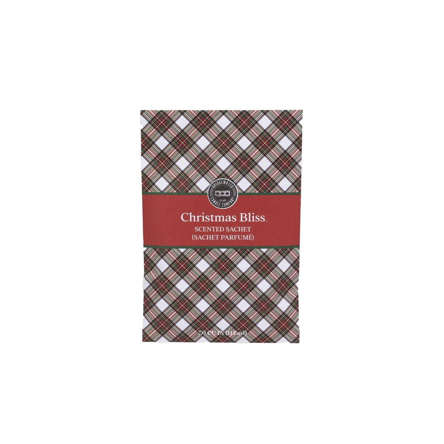 Plaid Sachet - Christmas Bliss