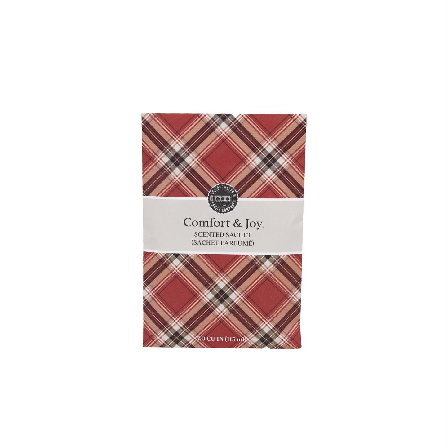 Plaid Sachet - Comfort & Joy
