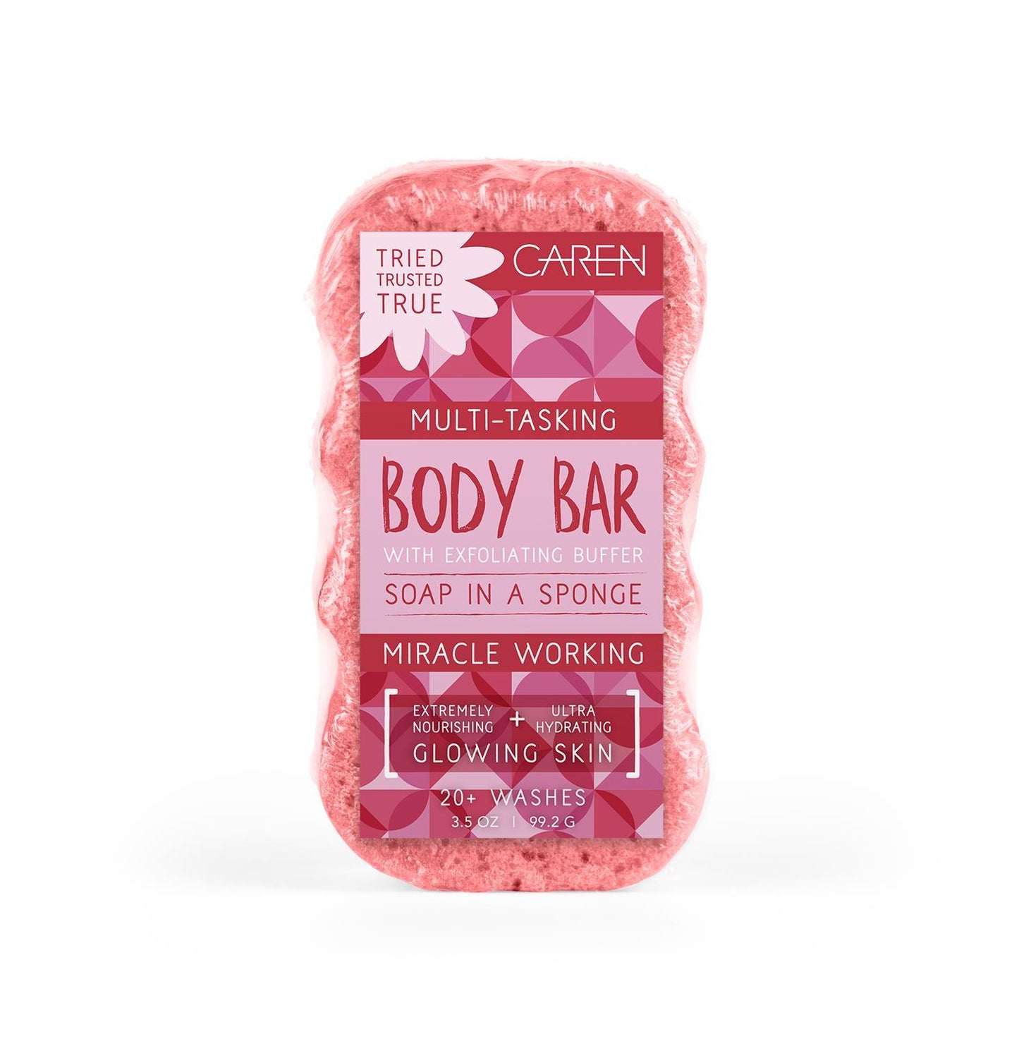 Body Bar Sponge - Pink Pretty