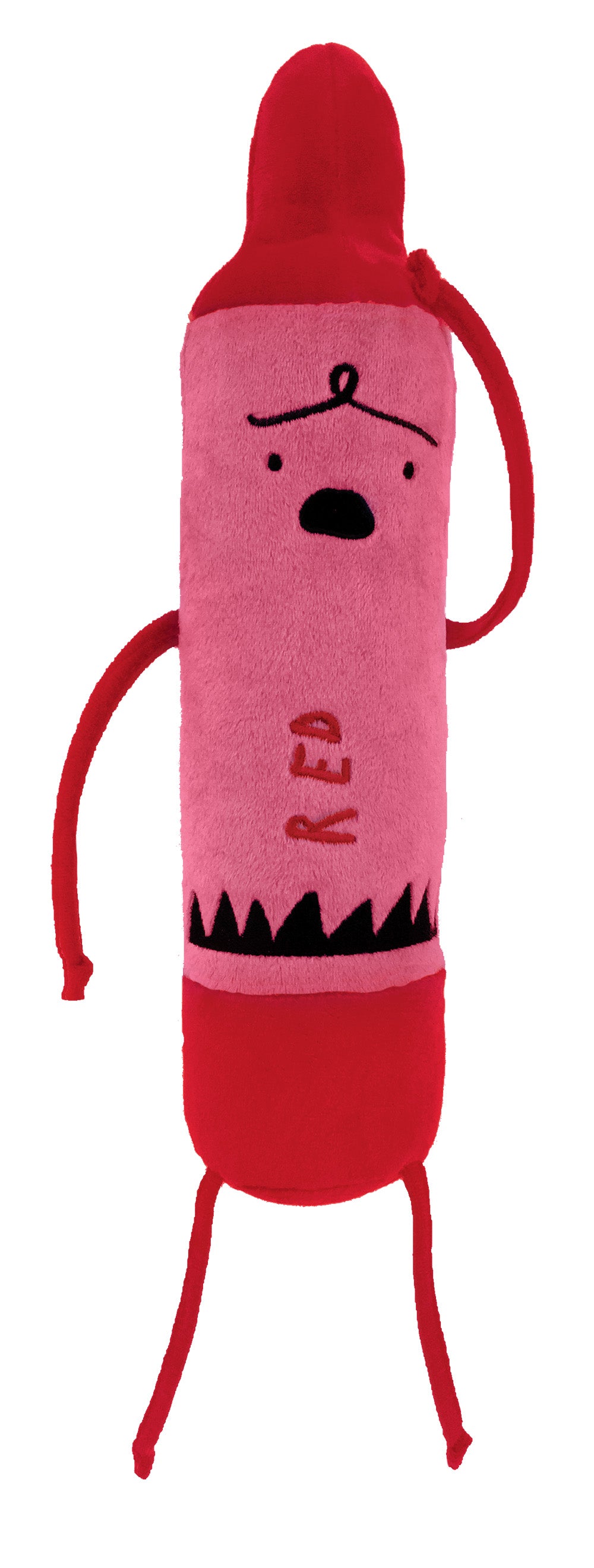 The Day the Crayons Quit - Red Plush