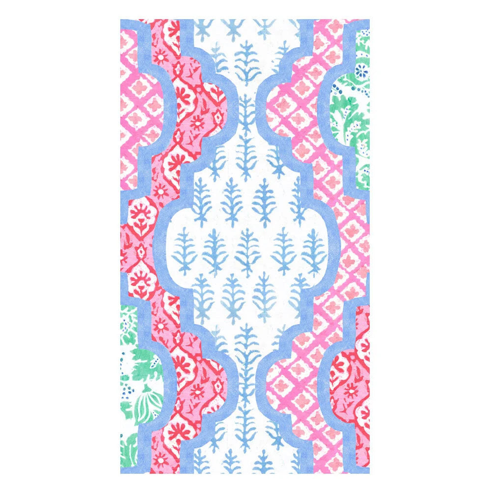Guest Towel - Provencale Cotton Pink Multi