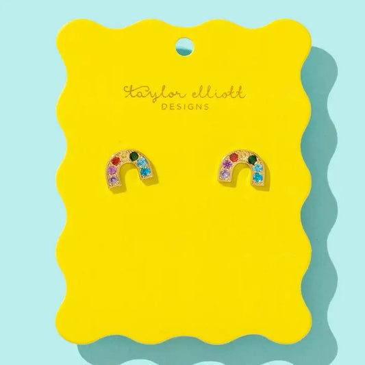 Stud Earrings - Charlie Rainbows