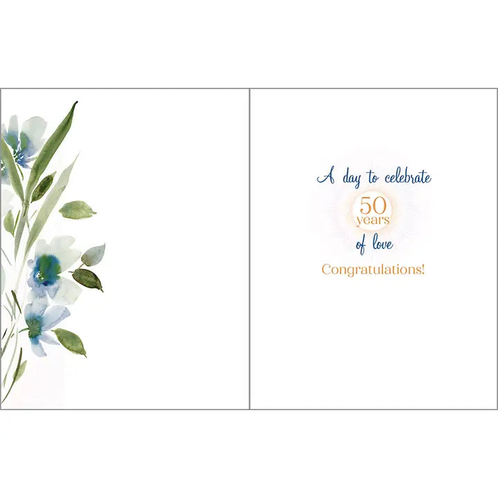50th Anniversary Greeting Card