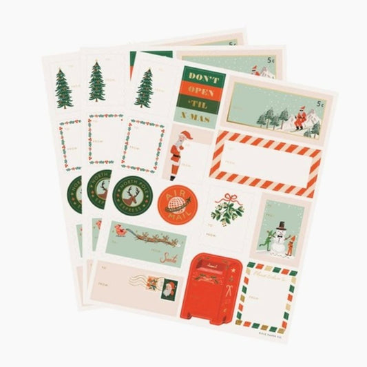 Stickers & Labels Pack of 3 - Christmastide