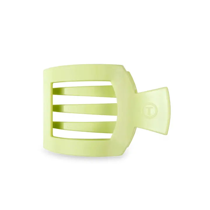 Medium Flat Square Hair Clip - Aloe, There!