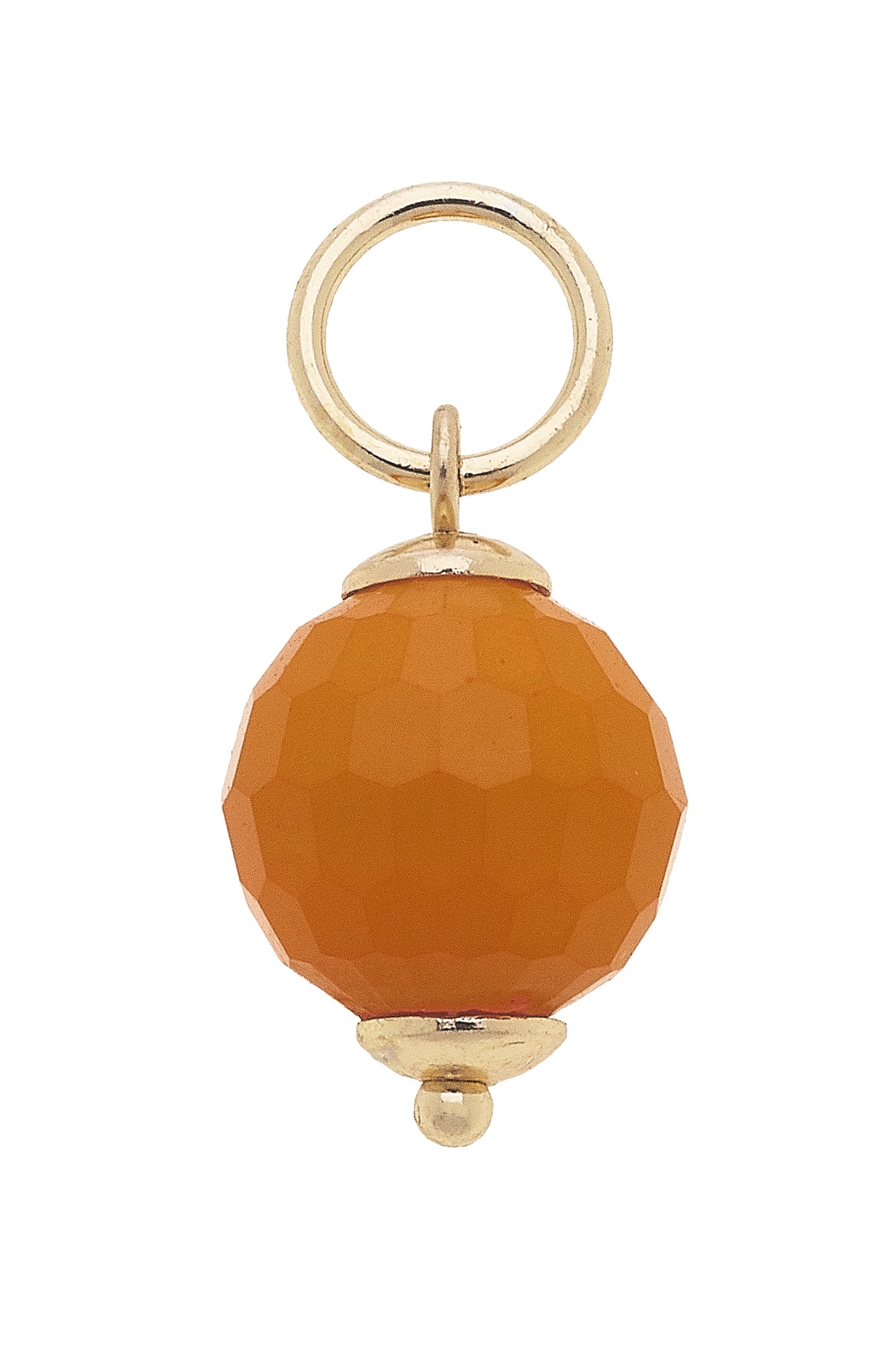 Charm - Resin Bead Orange