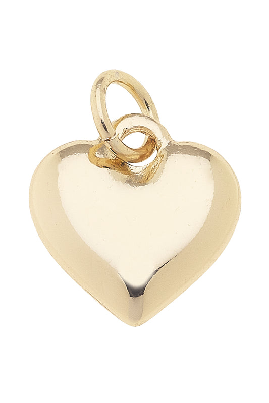 Charm - Heart of Gold - Shiny Gold