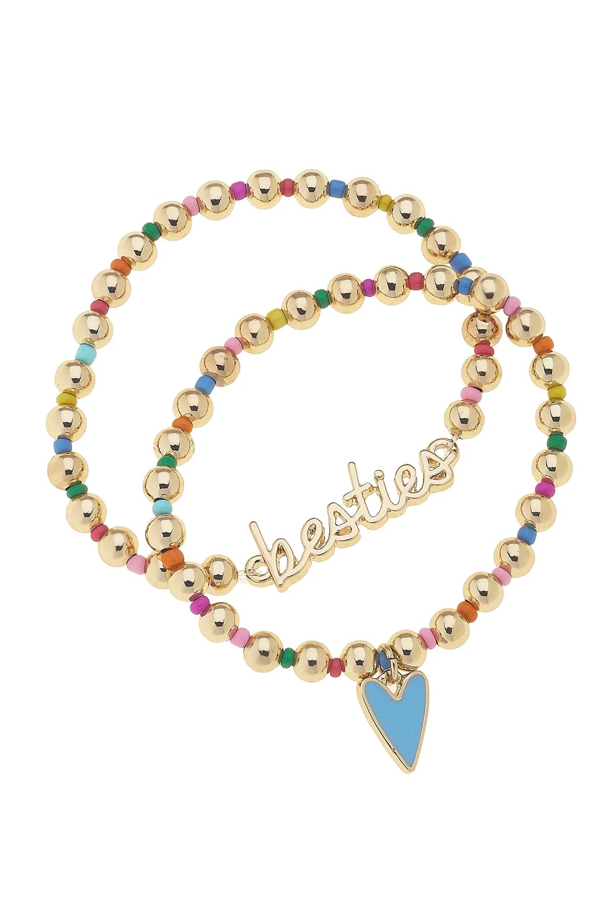 Bracelet - Besties Rainbow - Gold