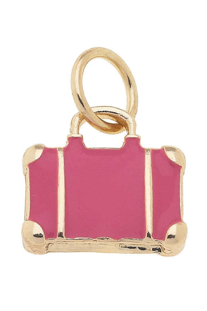 Charm - Suitcase - Fuschia