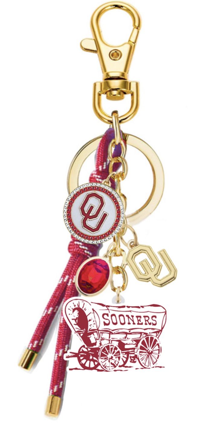 Bag Charm - Oklahoma Sooners