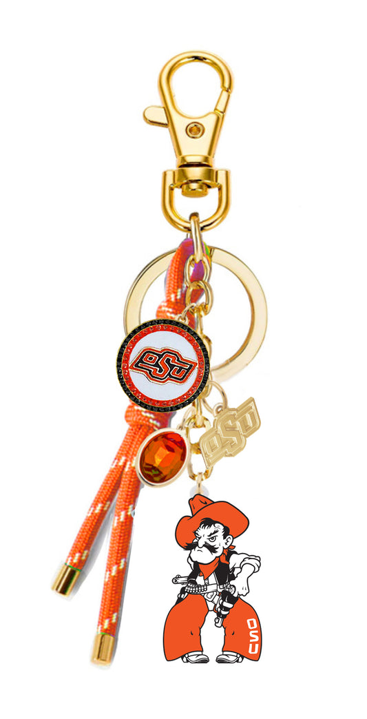 Bag Charm - Oklahoma State Cowboys