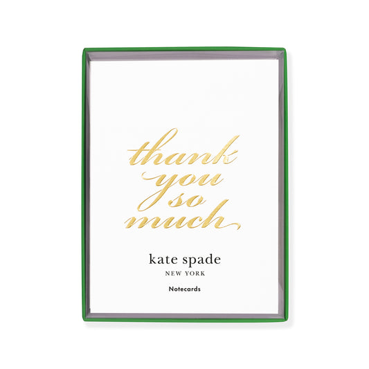 Thank You Notecard Set - Hidden Garden