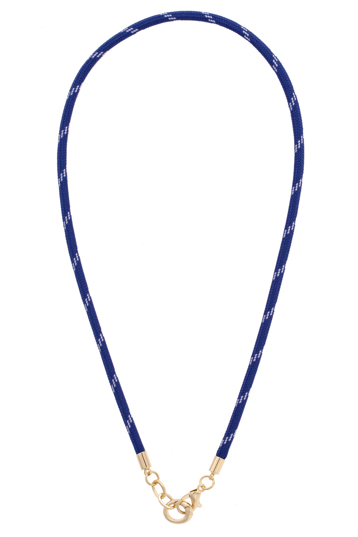 Goldie Paracord Charm Necklace Base - Blue