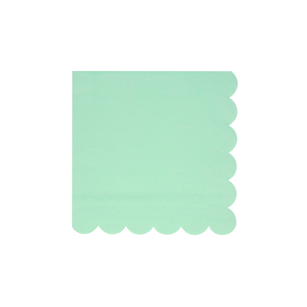 Small Napkins - Sea Foam Green