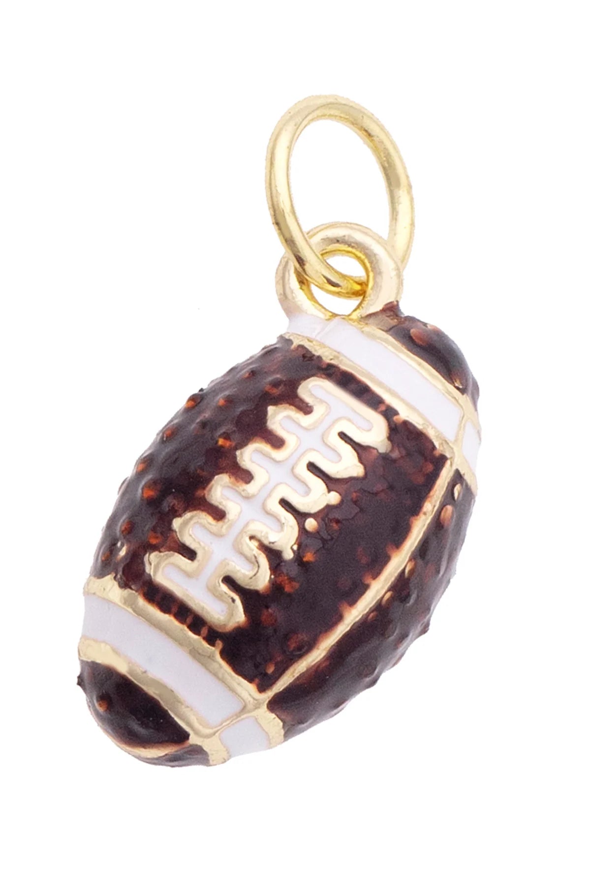 Charm - Pave 3-D Football