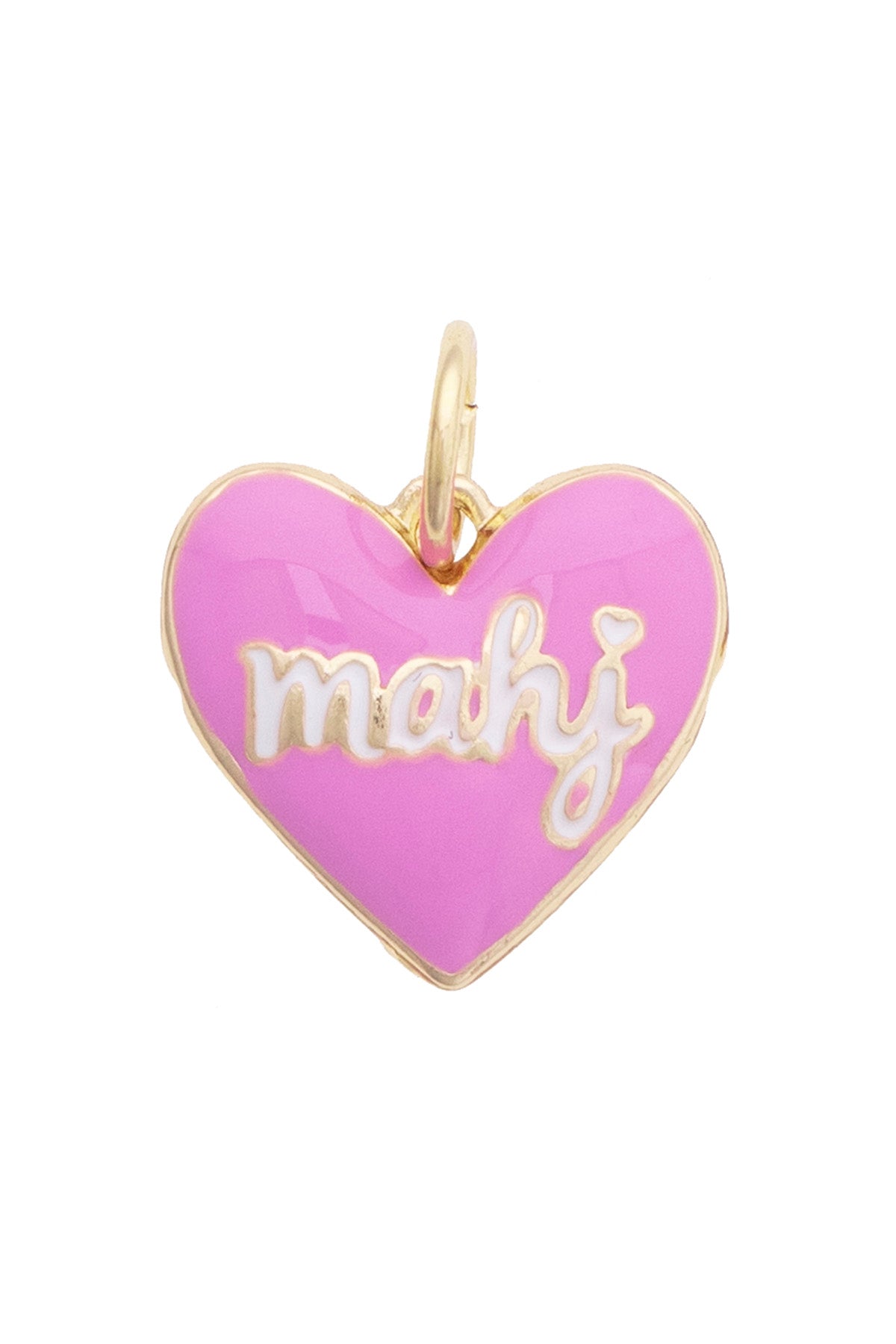 Charm - Mahj Lilac Heart