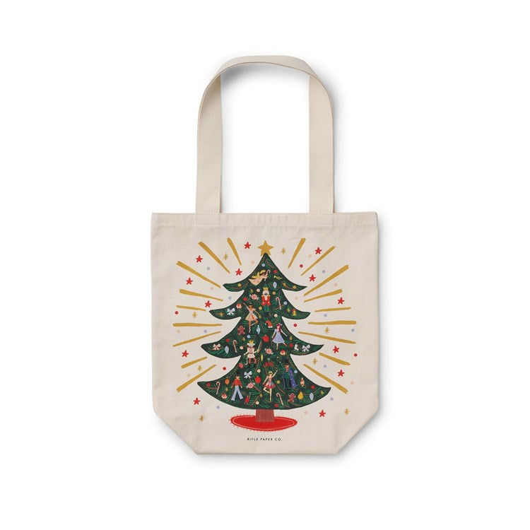 Canvas Tote Bag - Holiday Tree