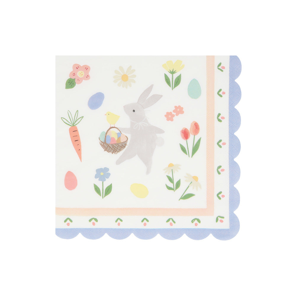 Large Napkins - Easter Bunny
