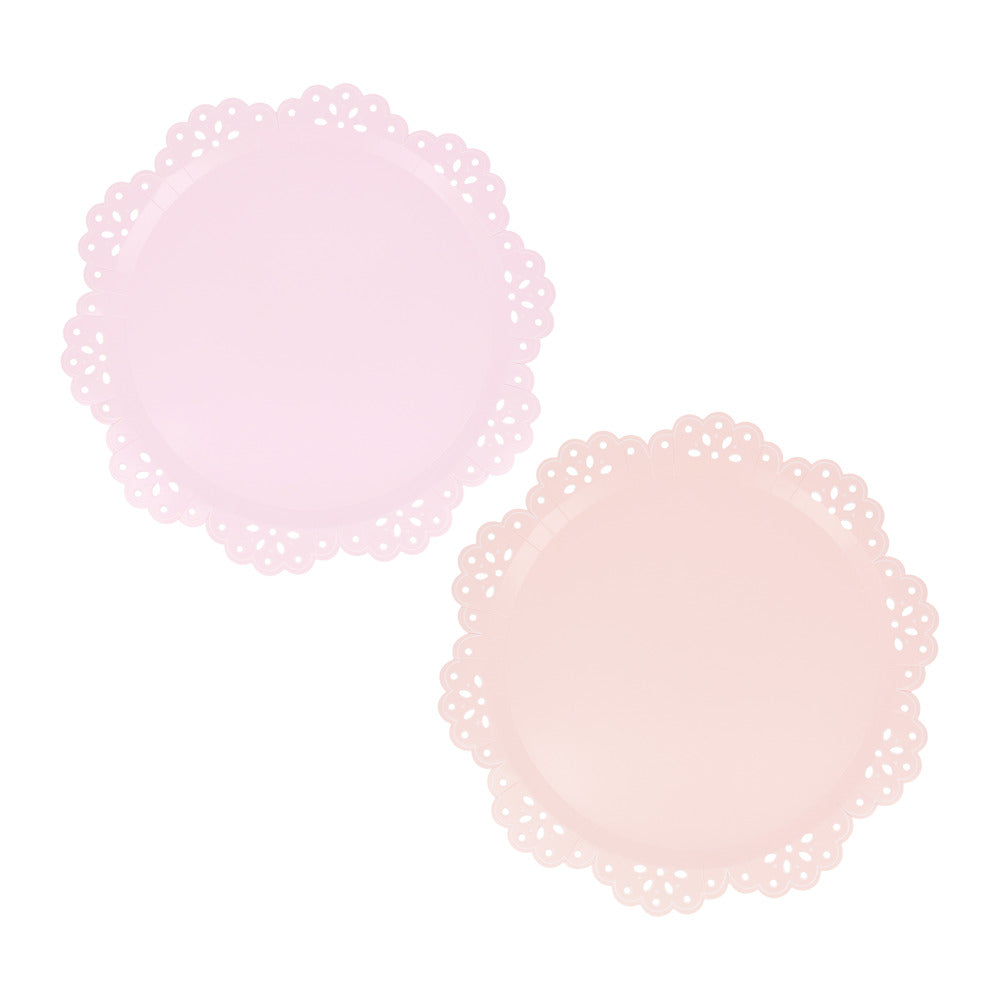 Small Plates - Broderie Anglaise Lace - Multi