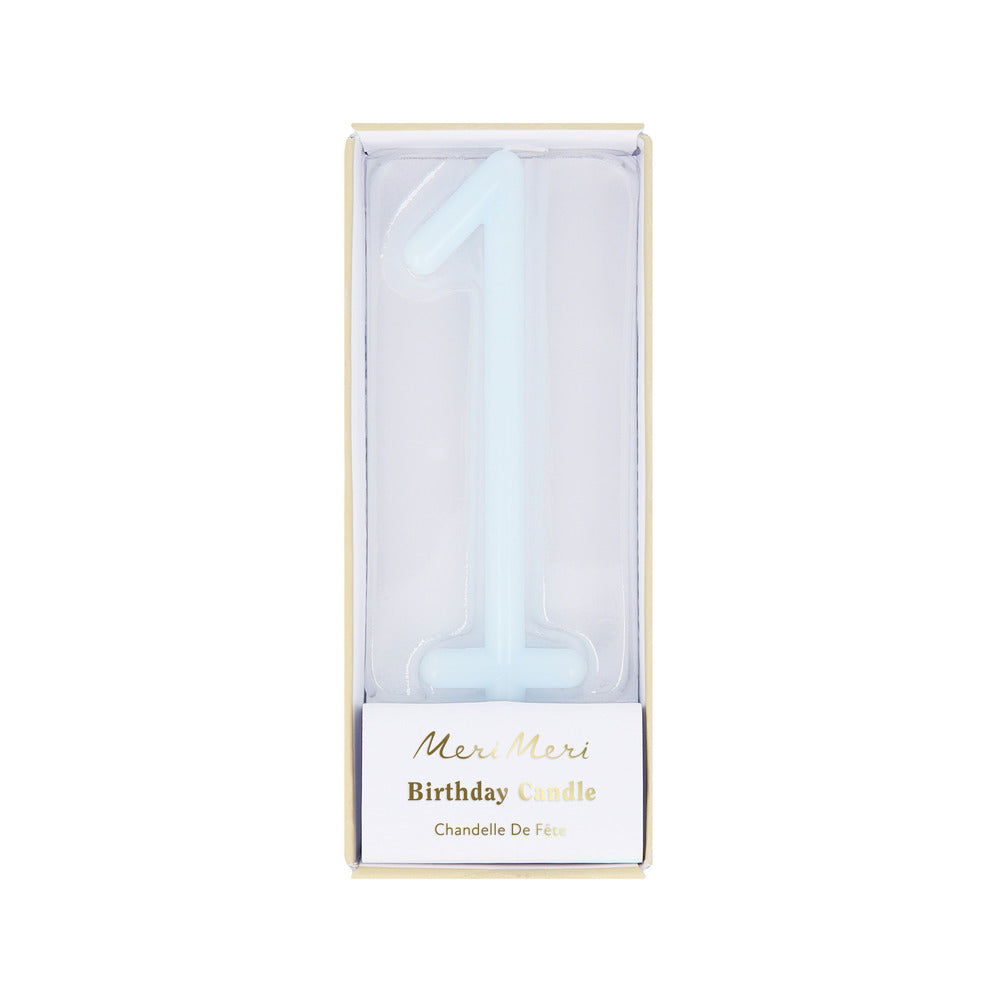 Candle - Slim Number 1
