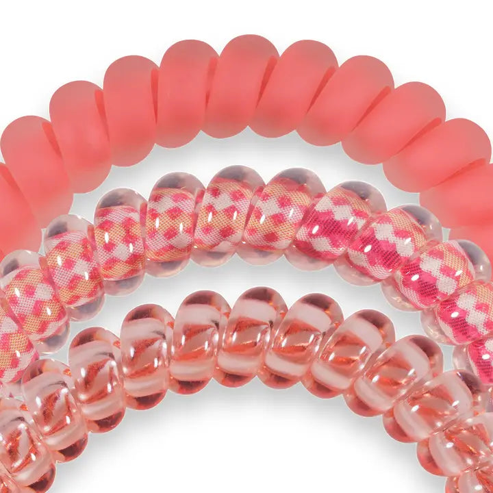 Small Spiral Hair Coils - Dreamsicle
