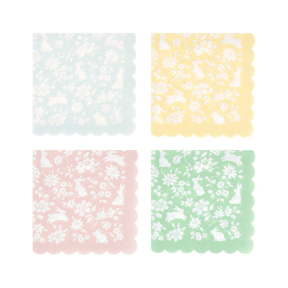 Small Napkins - Ditsy Bunny