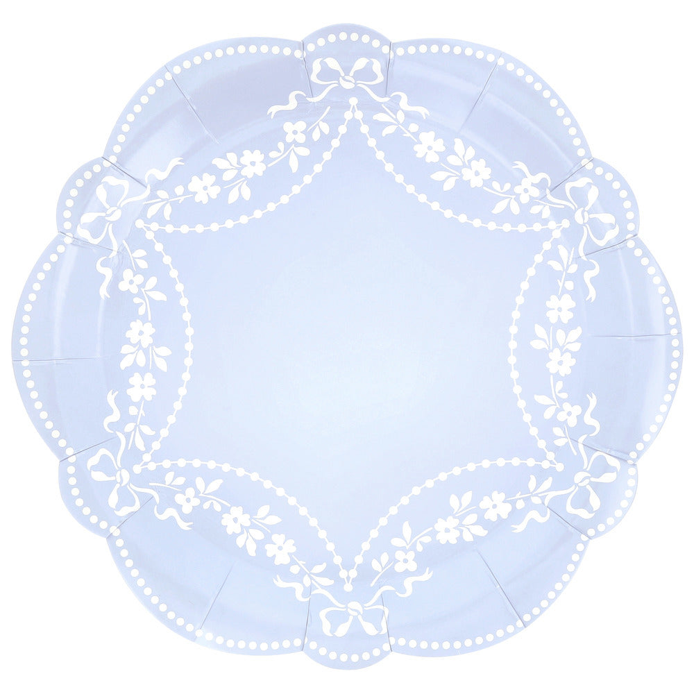 Dinner Plates - Rococo Blue