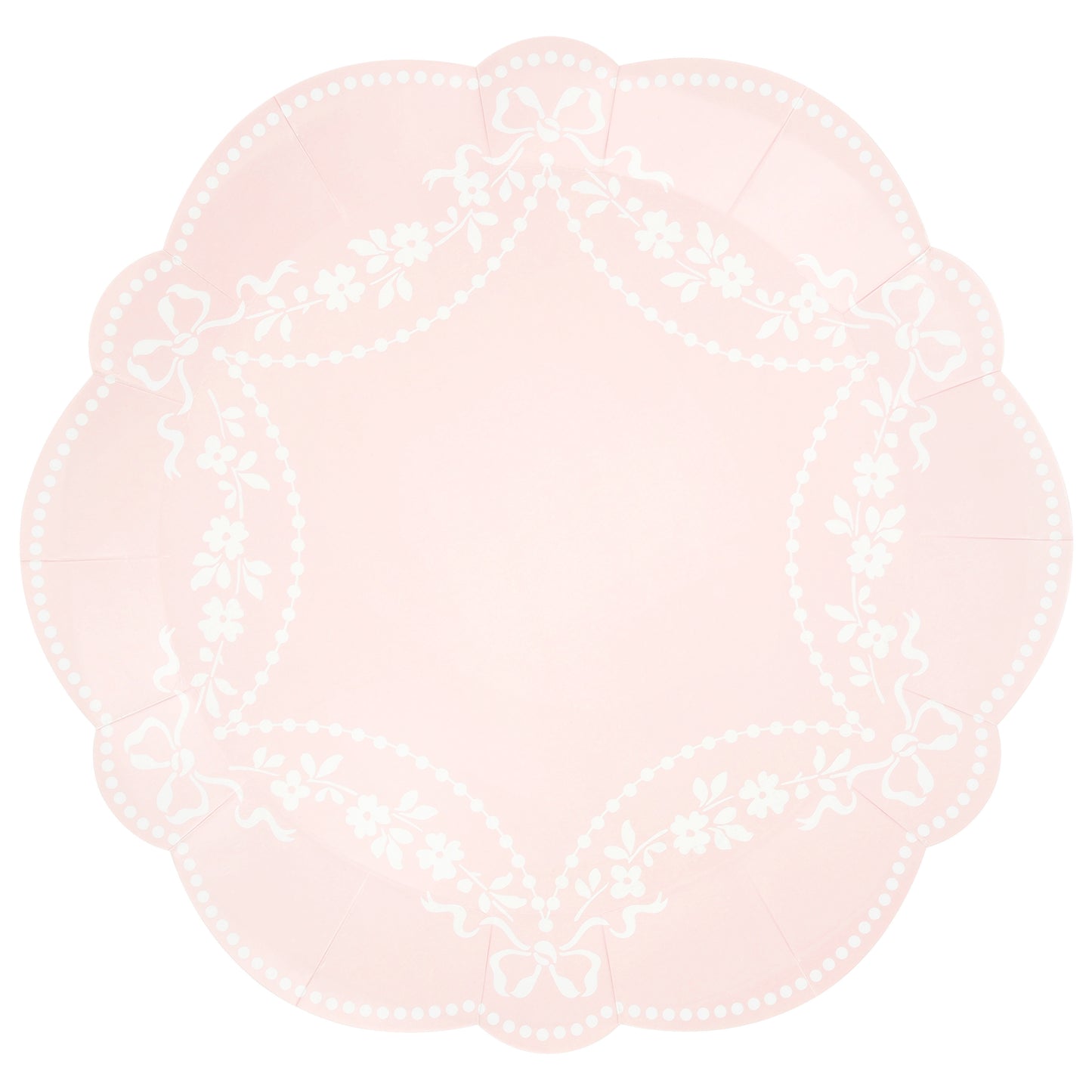 Dinner Plates - Rococo Pink