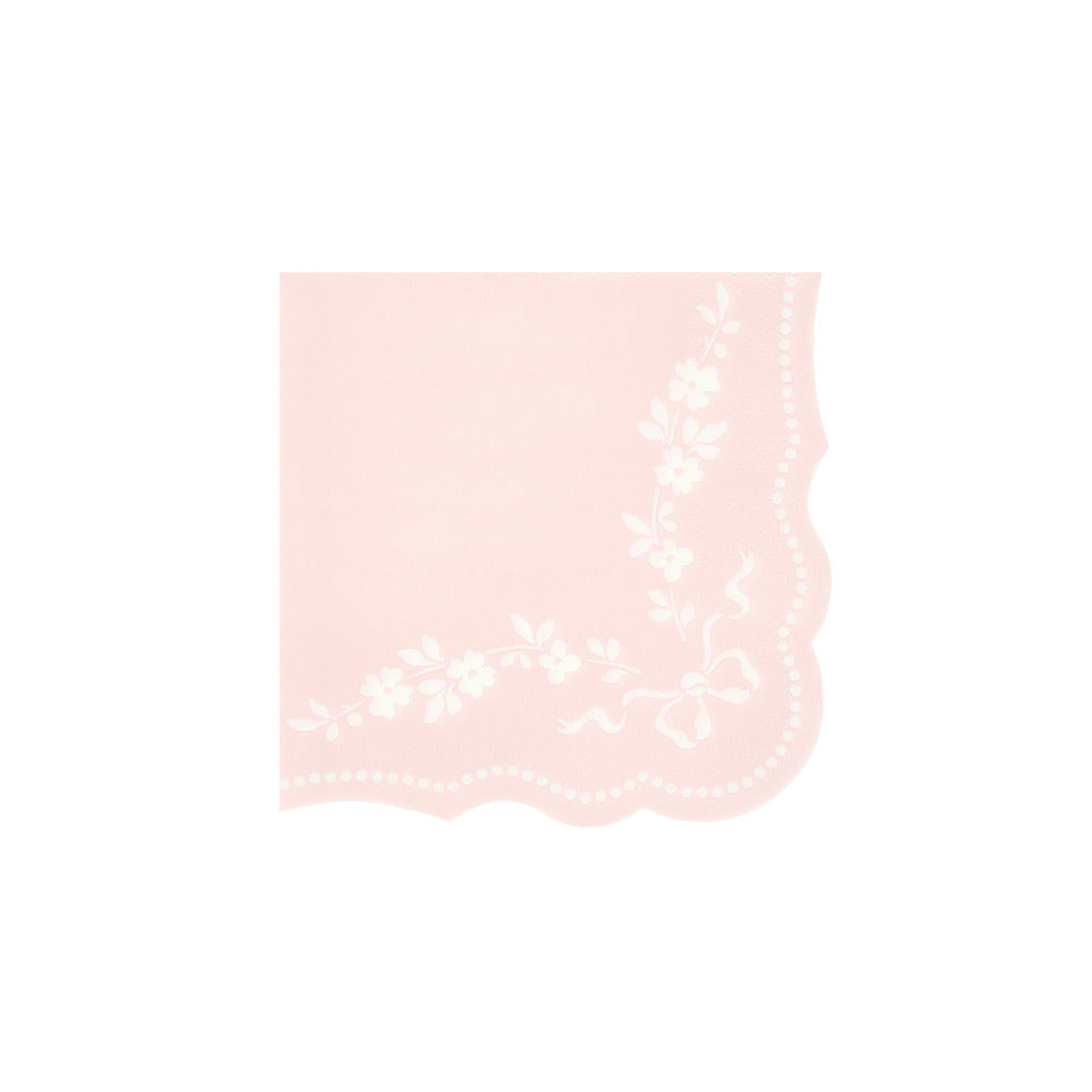 Small Napkins - Rococo Pink