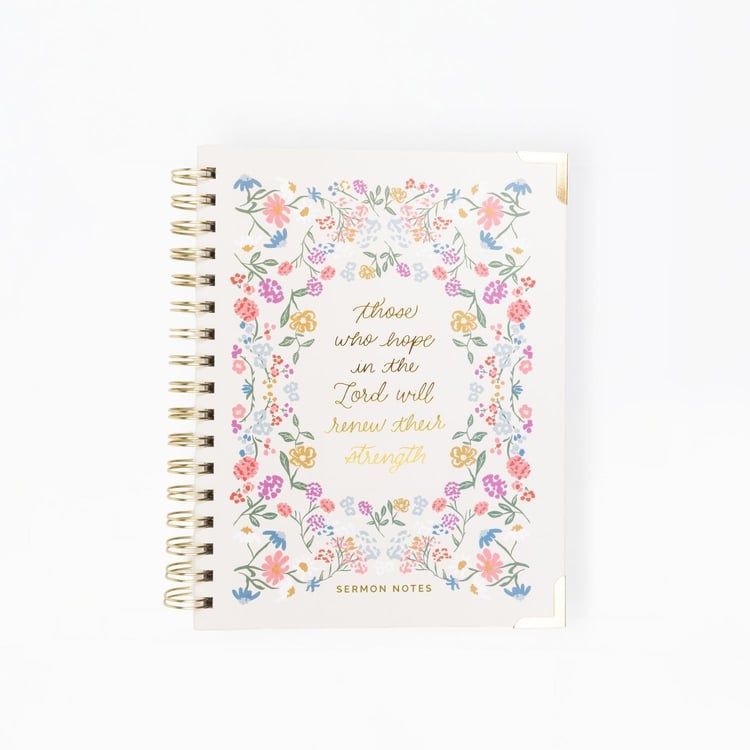 Journal Sermon Notes Those Who Hope