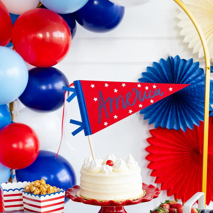 Felt Pennant Banner - America