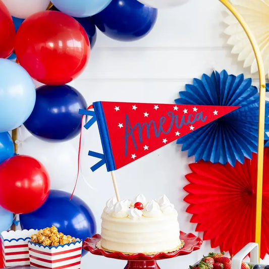 Felt Pennant Banner - America