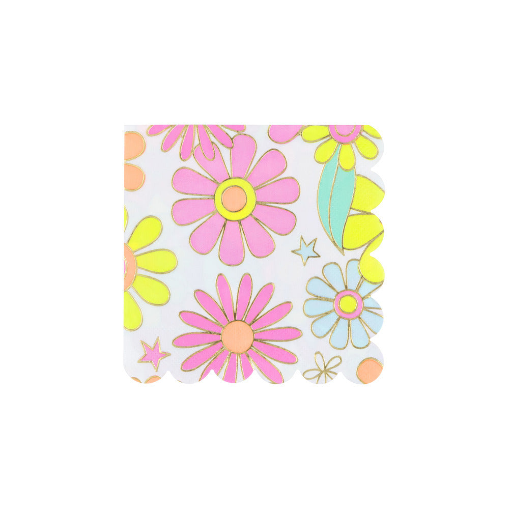Small Napkins - Flower Power