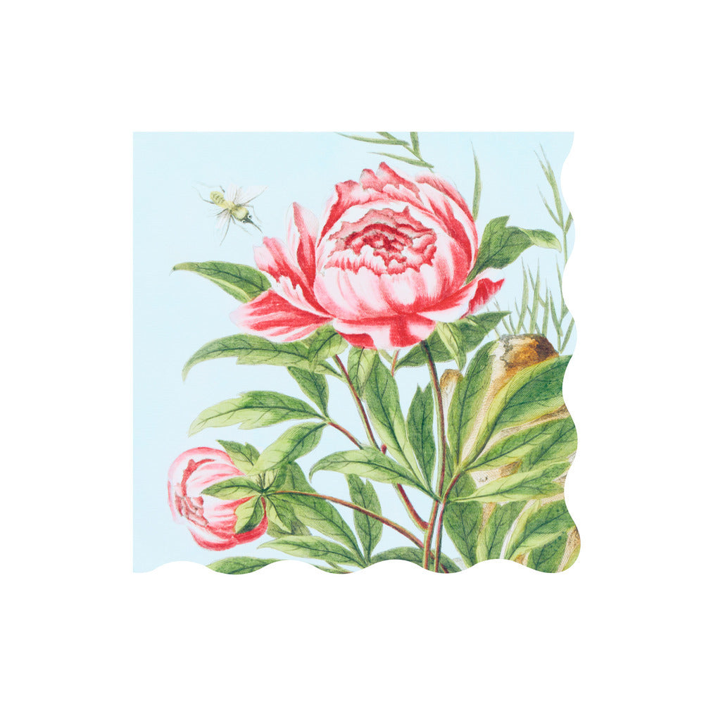 Meri Meri x John Derian Peony Large Napkins
