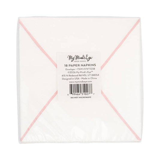 Envelope Shaped Dinner Napkins