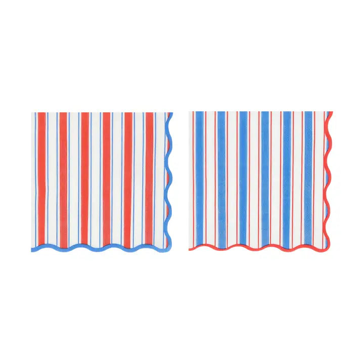 Large Napkins - Nautical Striped